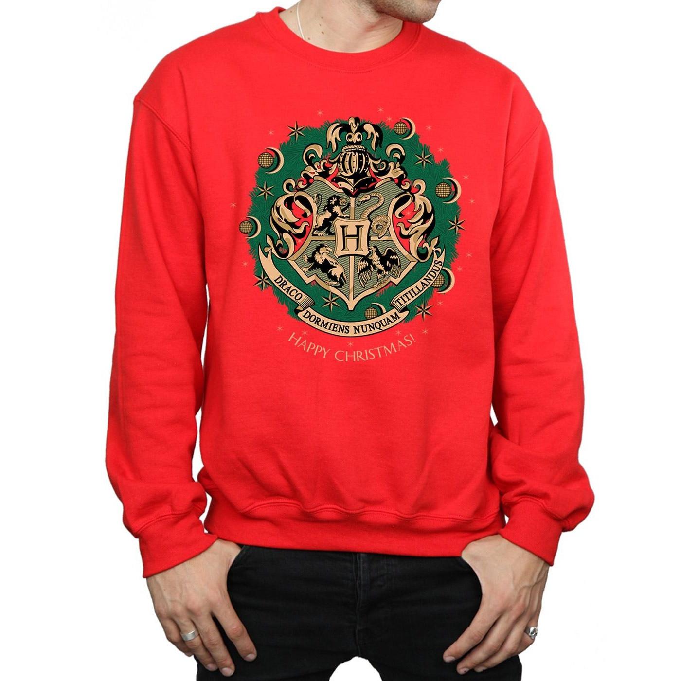 Harry Potter Hogwarts Happy Christmas Sweatshirt  