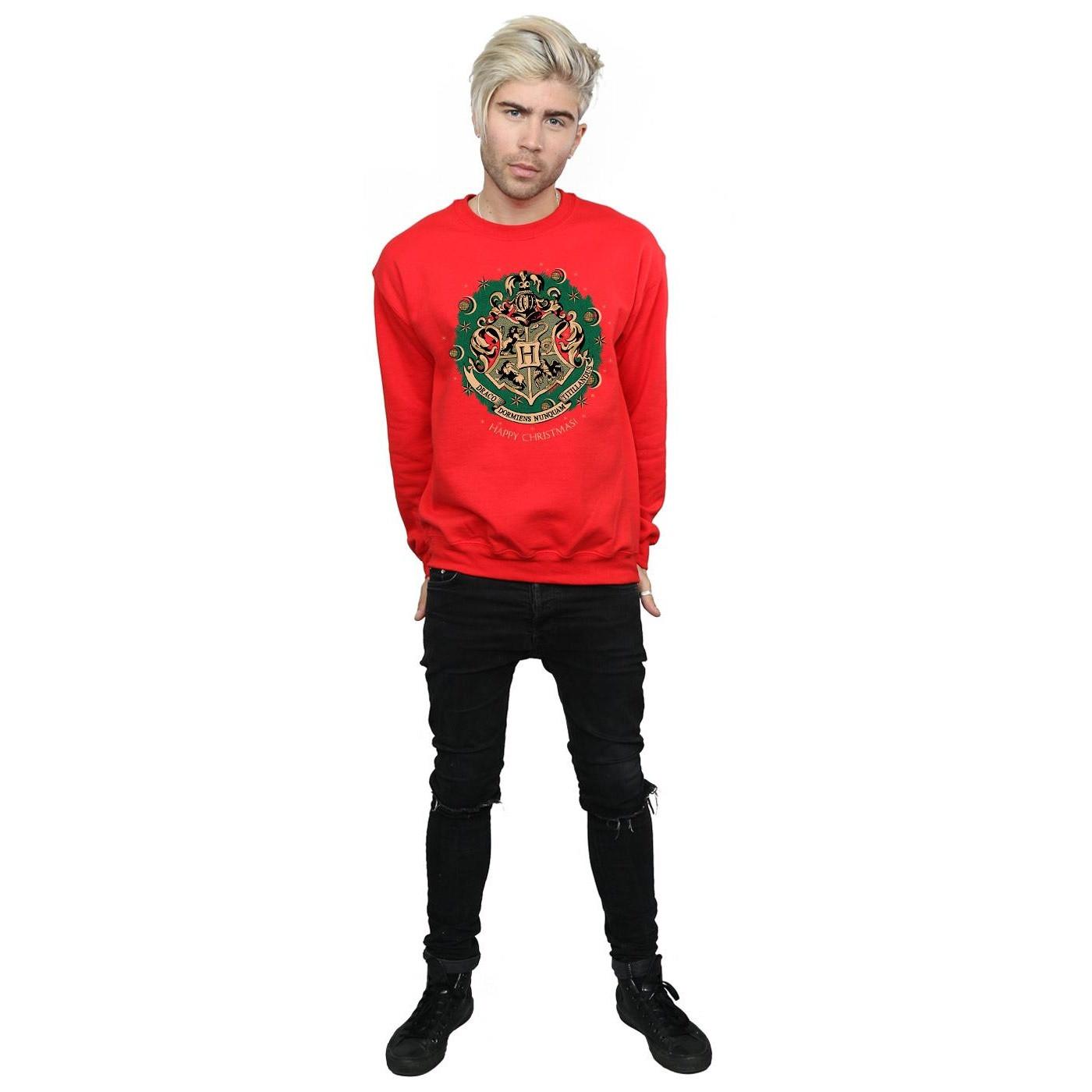Harry Potter Hogwarts Happy Christmas Sweatshirt  