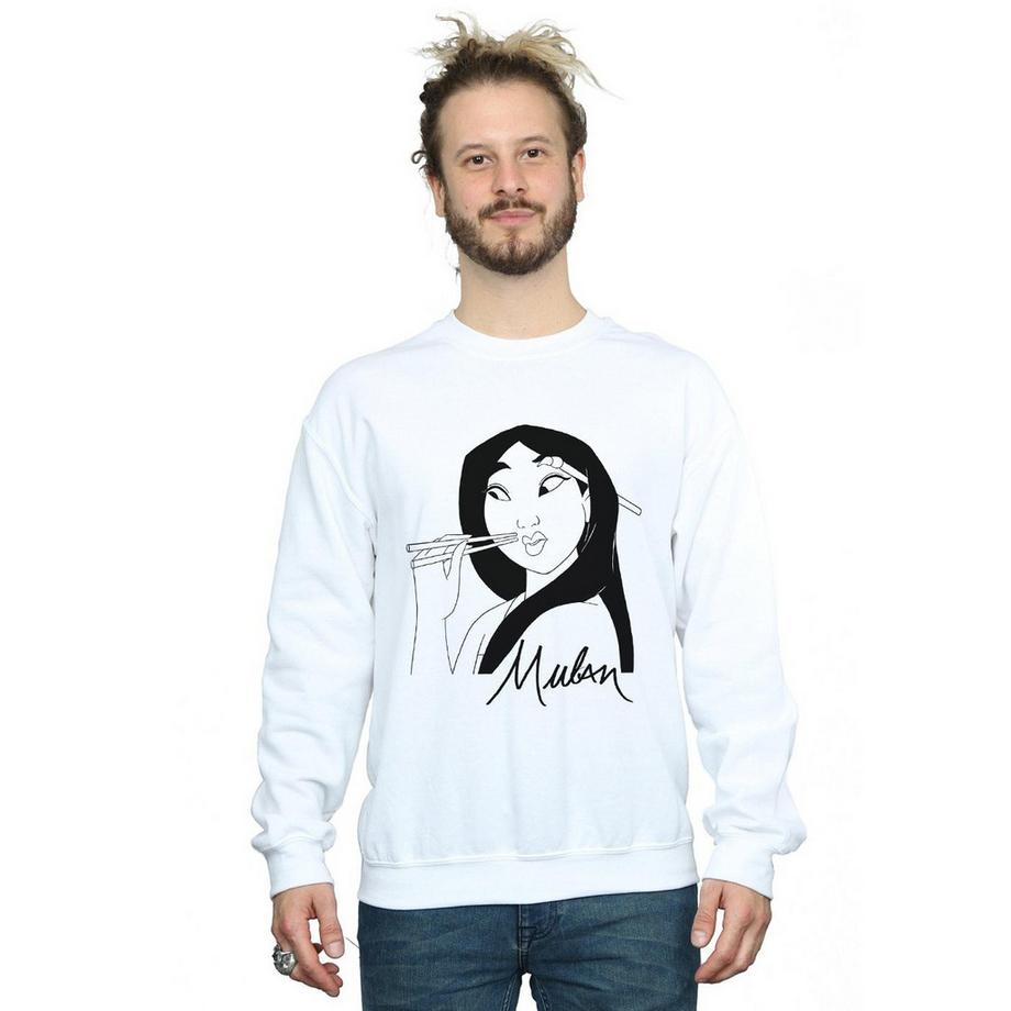 Disney Mulan Chopsticks Sweatshirt  