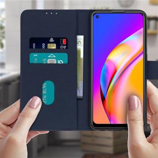 Avizar  Custodia folio per Oppo A94 5G Blu 