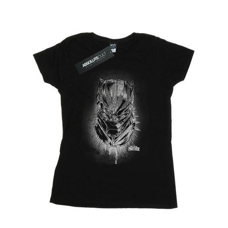 MARVEL  Black Panther Spray Headshot TShirt 