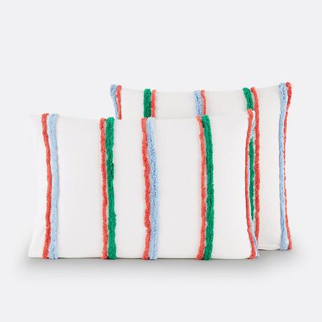 La Redoute Intérieurs Neil Getufteter Baumwoll-Kopfkissenbezug  