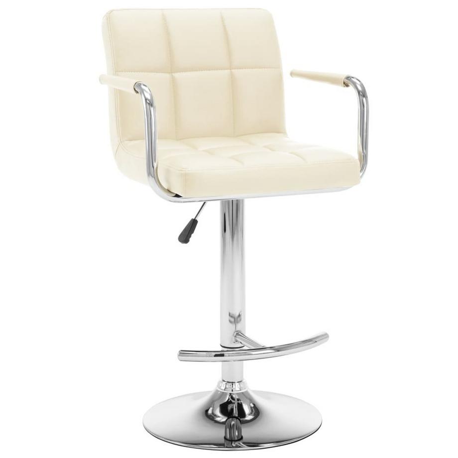 VidaXL Tabouret de bar cuir artificiel  