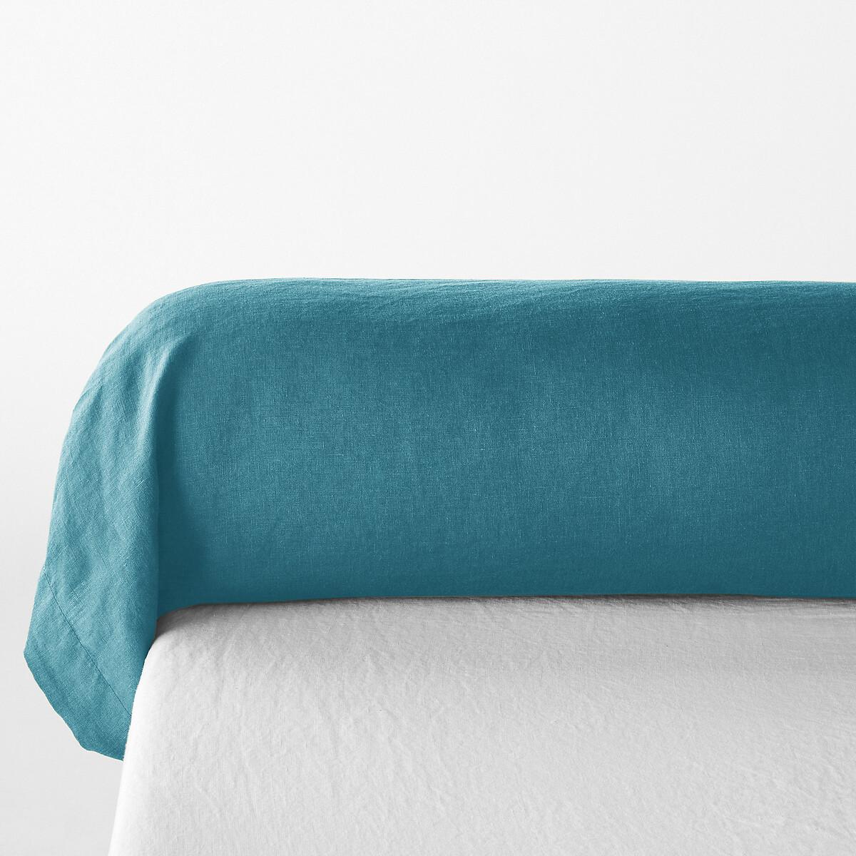 La Redoute Intérieurs Linot Kissen- und Nackenrollenbezug aus vorgewaschenem Leinen  