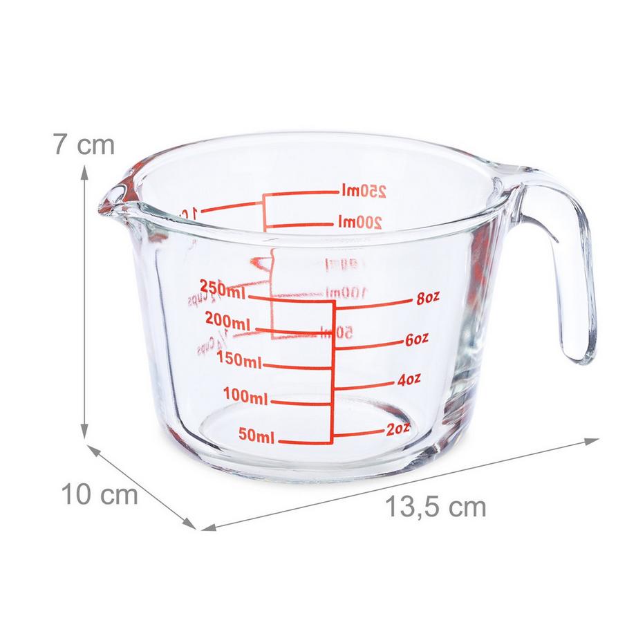 B2X Pichet doseur en verre 250 ml  
