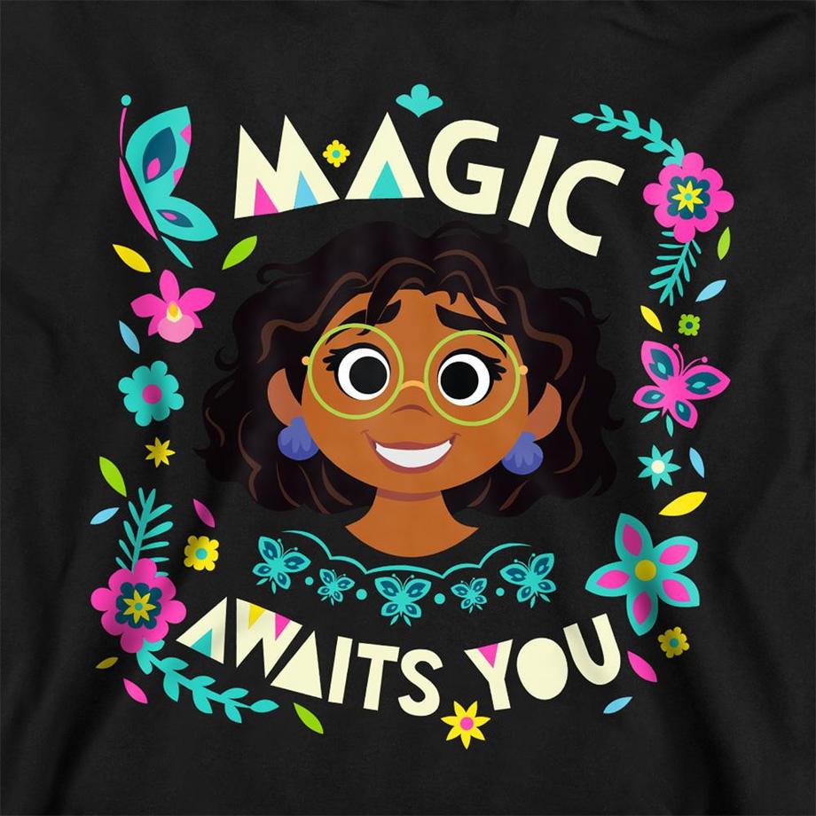 Disney  Magic Awaits You Felpa Con Cappuccio Mirabel 