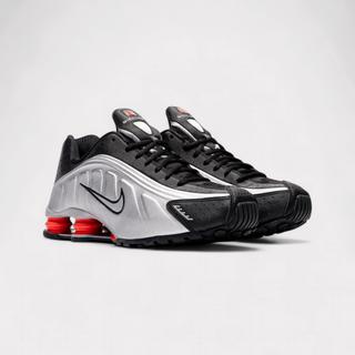 NIKE  Shox R4 - Picante Red 