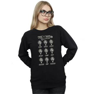 DC COMICS  The Many Moods Of The Joker Sweatshirt 