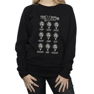 DC COMICS  The Many Moods Of The Joker Sweatshirt 