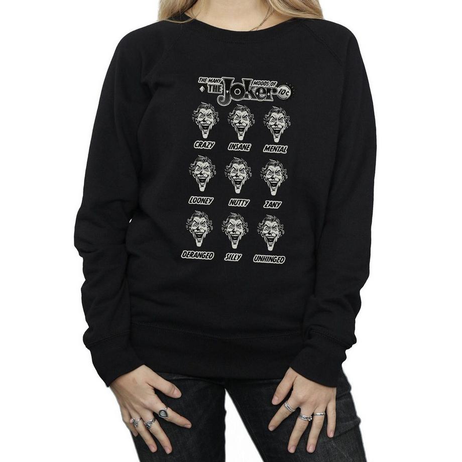 DC COMICS The Many Moods Of The Joker Sweatshirt  