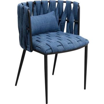 Chaise Saluti bleu