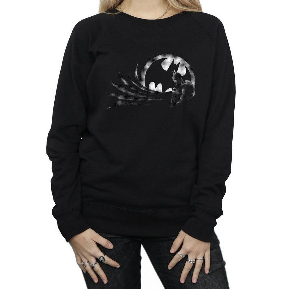 DC COMICS Batman Logo Slim Fit Sweatshirt  