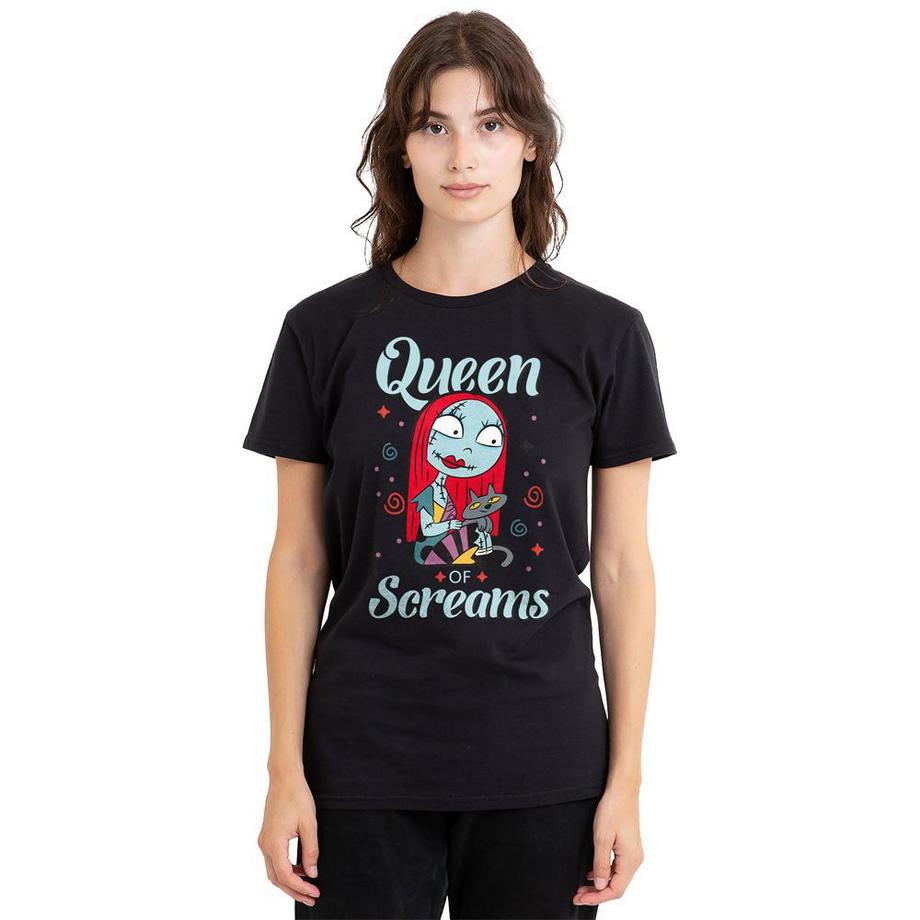 The Nightmare Before Christmas T-Shirt à Imprimé Graphique Queen of Screams  