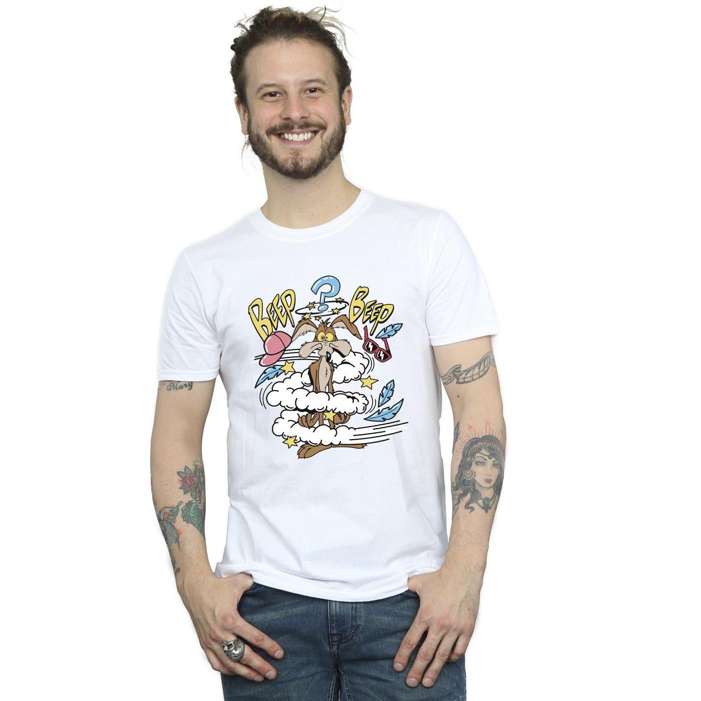 LOONEY TUNES Wile E Coyote Beep Beep T-Shirt Imprimé  