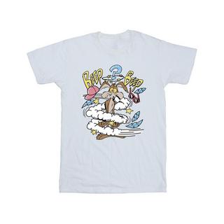 LOONEY TUNES Wile E Coyote Beep Beep T-Shirt Imprimé  