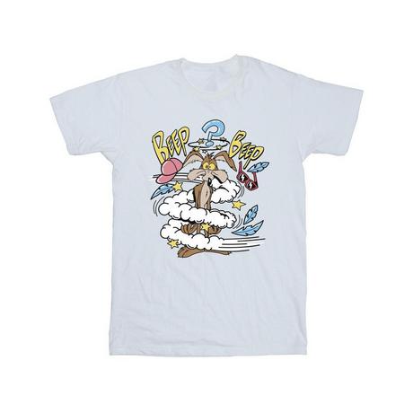 LOONEY TUNES Wile E Coyote Beep Beep T-Shirt Imprimé  
