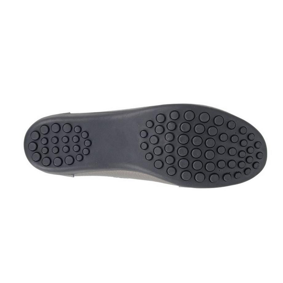 Boulevard de beauté Loafer mit Quaste und Leder Obermaterial  