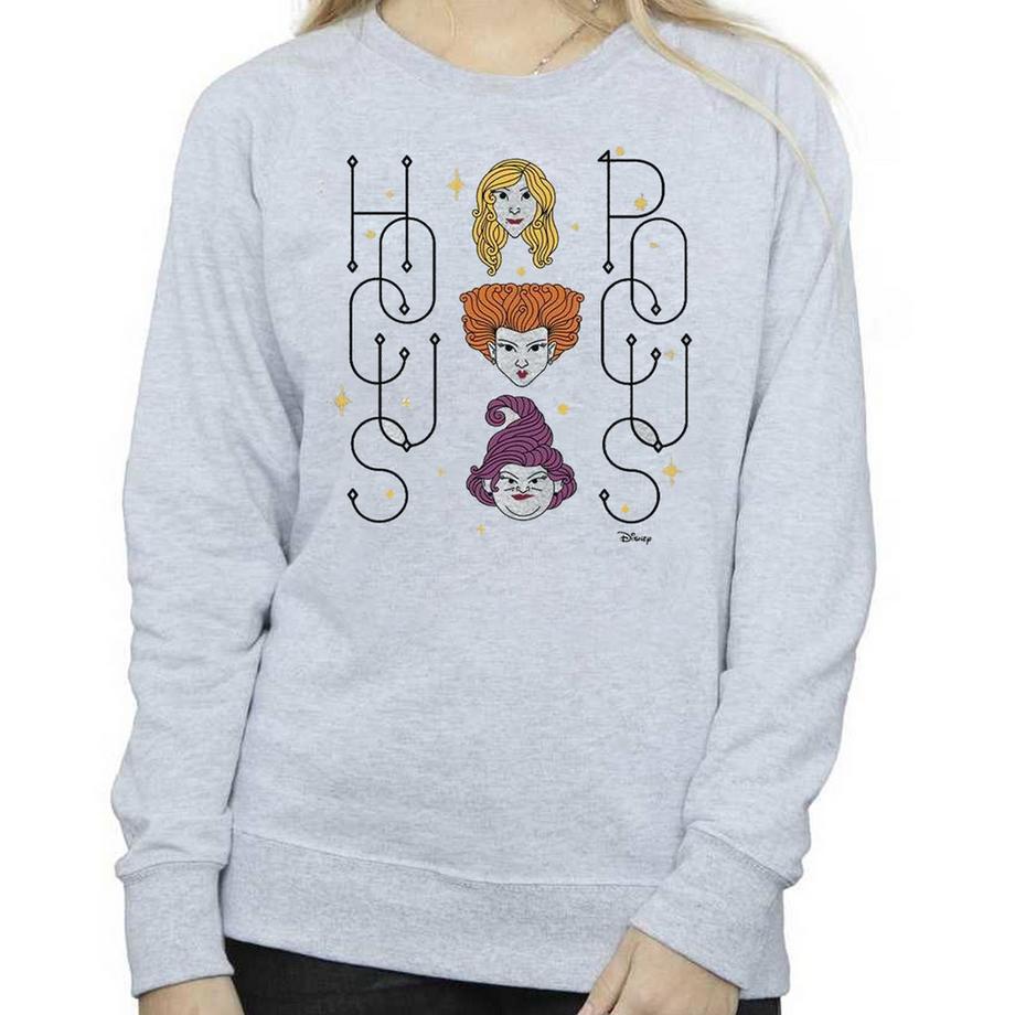Disney Sweatshirt Hocus Pocus Imprimé Graphique  