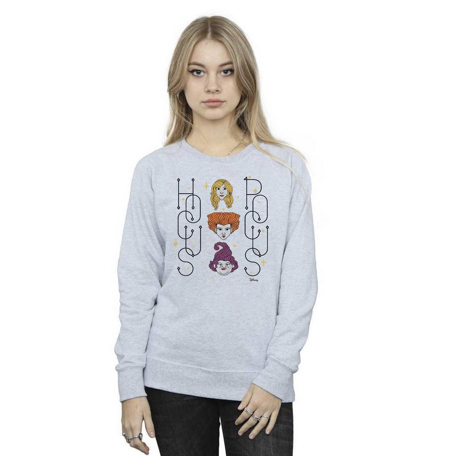 Disney Sweatshirt Hocus Pocus Imprimé Graphique  