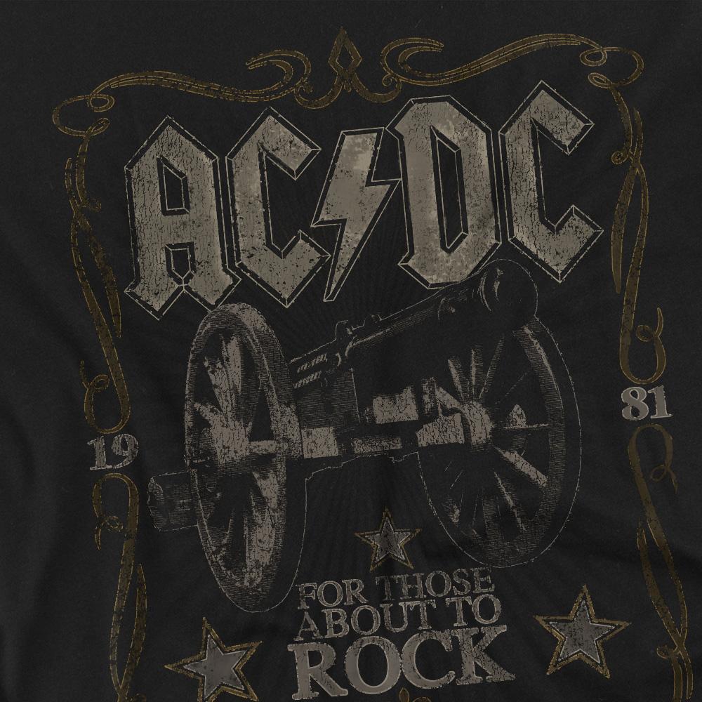 AC/DC ACDC Rock Label T-Shirt  