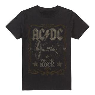 AC/DC ACDC Rock Label T-Shirt  