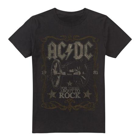 AC/DC ACDC Rock Label T-Shirt  