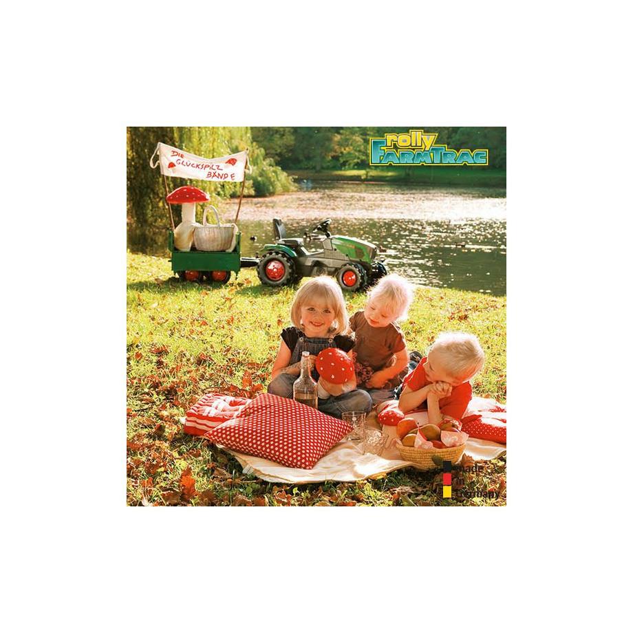 rolly toys  rollyFarmtrac Fendt 211 Vario mit Lader & Luftbereifung 