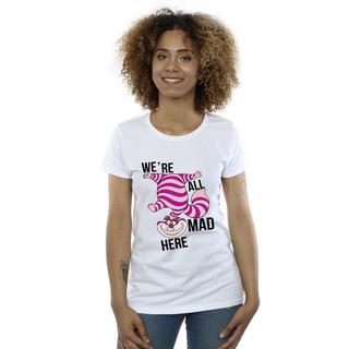 Disney  Tshirt ALICE IN WONDERLAND ALL MAD HERE 