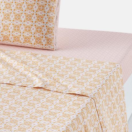 La Redoute Intérieurs Bedrucktes Leintuch Gardenia  