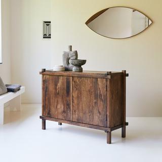 Tikamoon Sideboard aus massivem Mangoholz Arko  