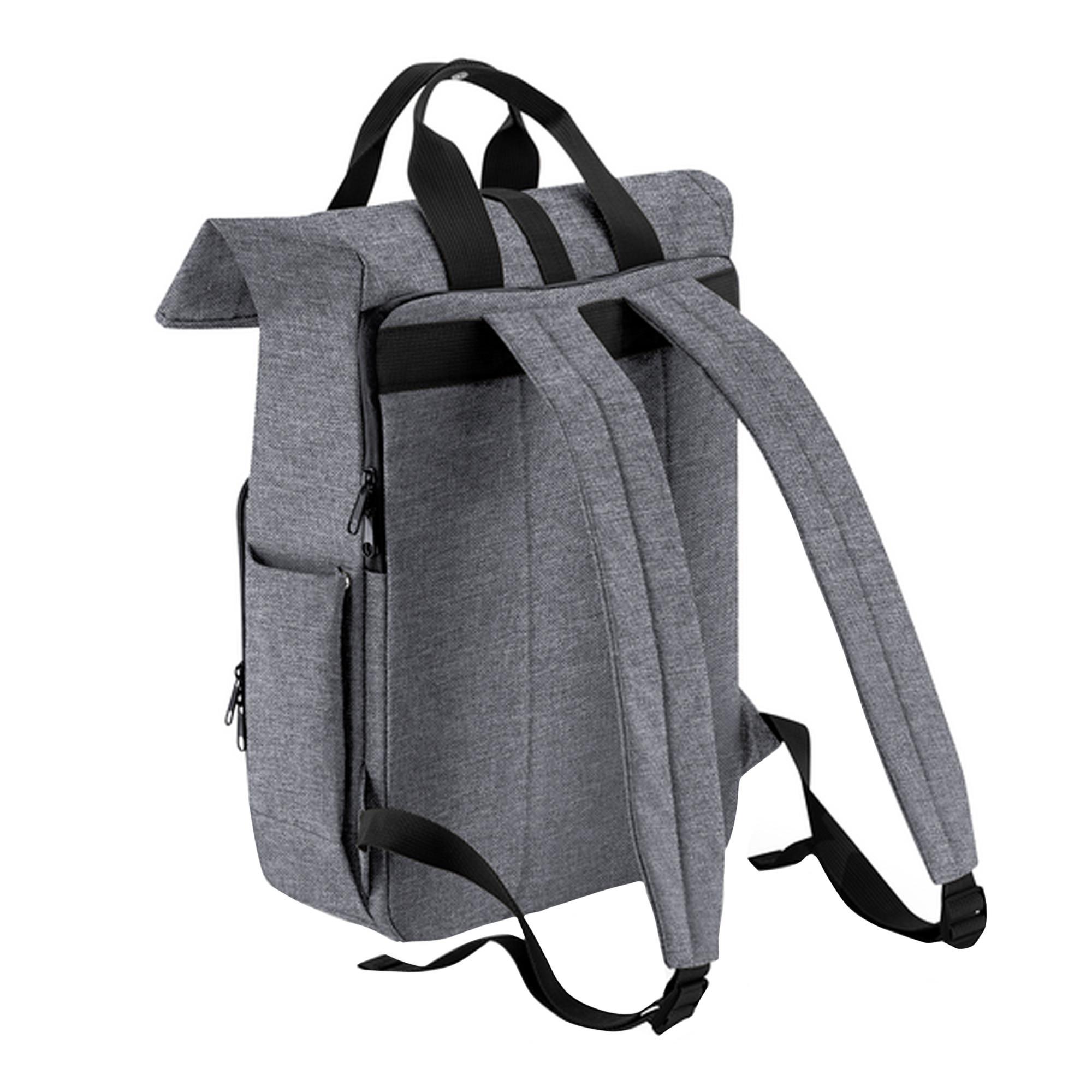 Bagbase Laptop Roll Top Rucksack Recyceltes Material  