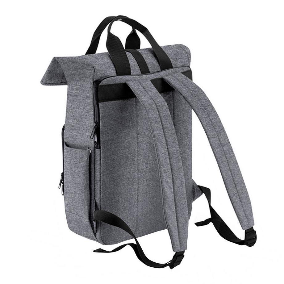 Bagbase Laptop Roll Top Rucksack Recyceltes Material  