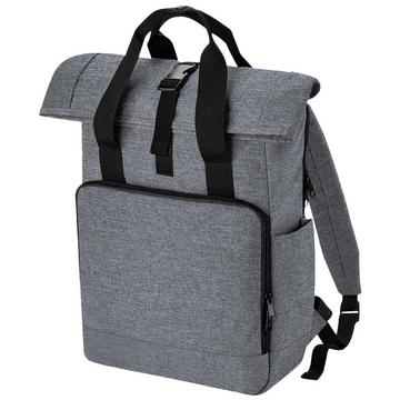 Rucksack Laptops, Roll Top, recyceltes Material