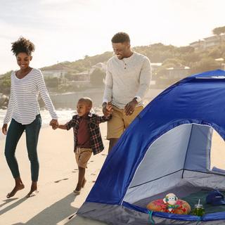 Northix  Tente de camping escamotable 