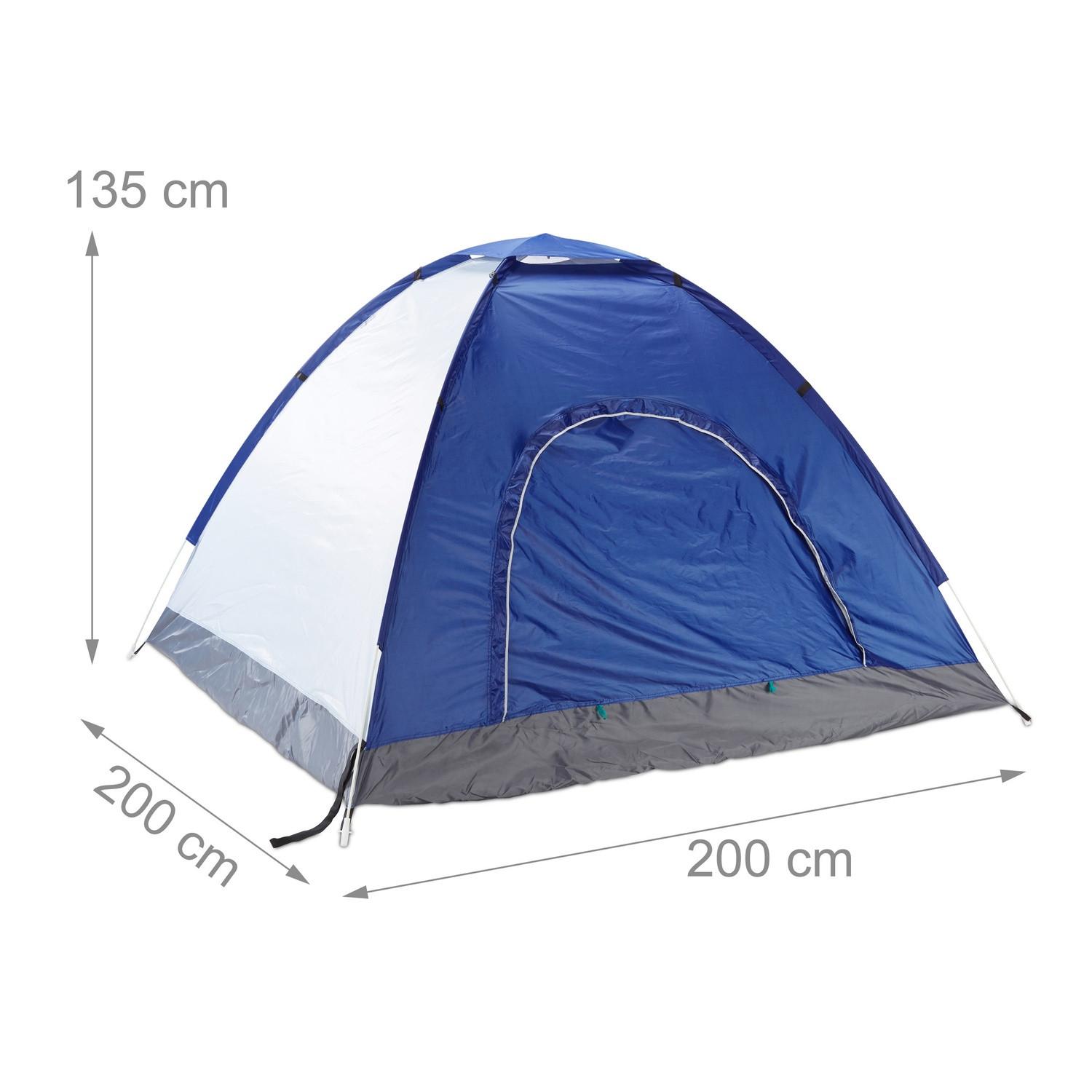 Northix  Tente de camping escamotable 