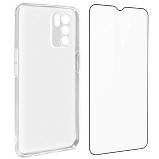 Avizar  Oppo A16 et A16s coque et verre trempé 