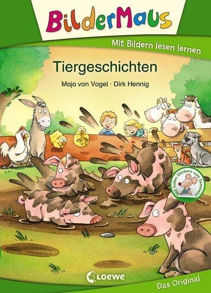 Bildermaus Tiergeschichten Maja von Vogel Copertina rigida 