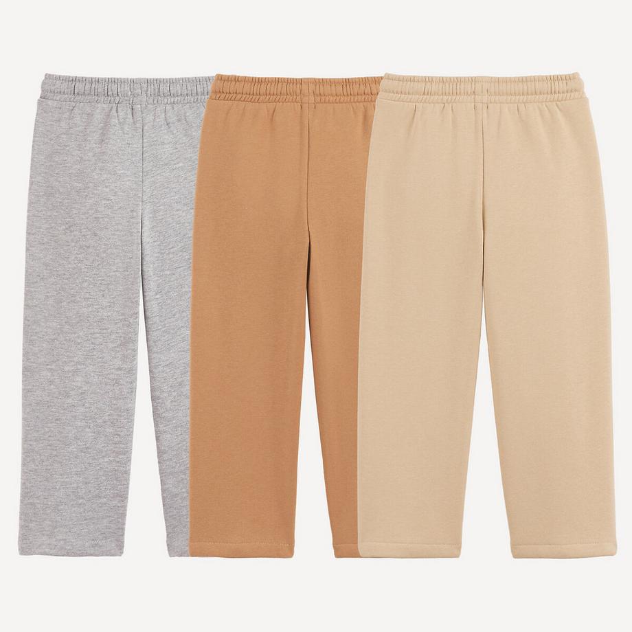 La Redoute Collections  3er-Pack Jogginghosen aus Fleece 