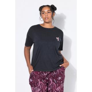 Studio Untold T-shirt oversize Cœur Style Vintage  