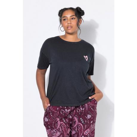 Studio Untold T-shirt oversize Cœur Style Vintage  