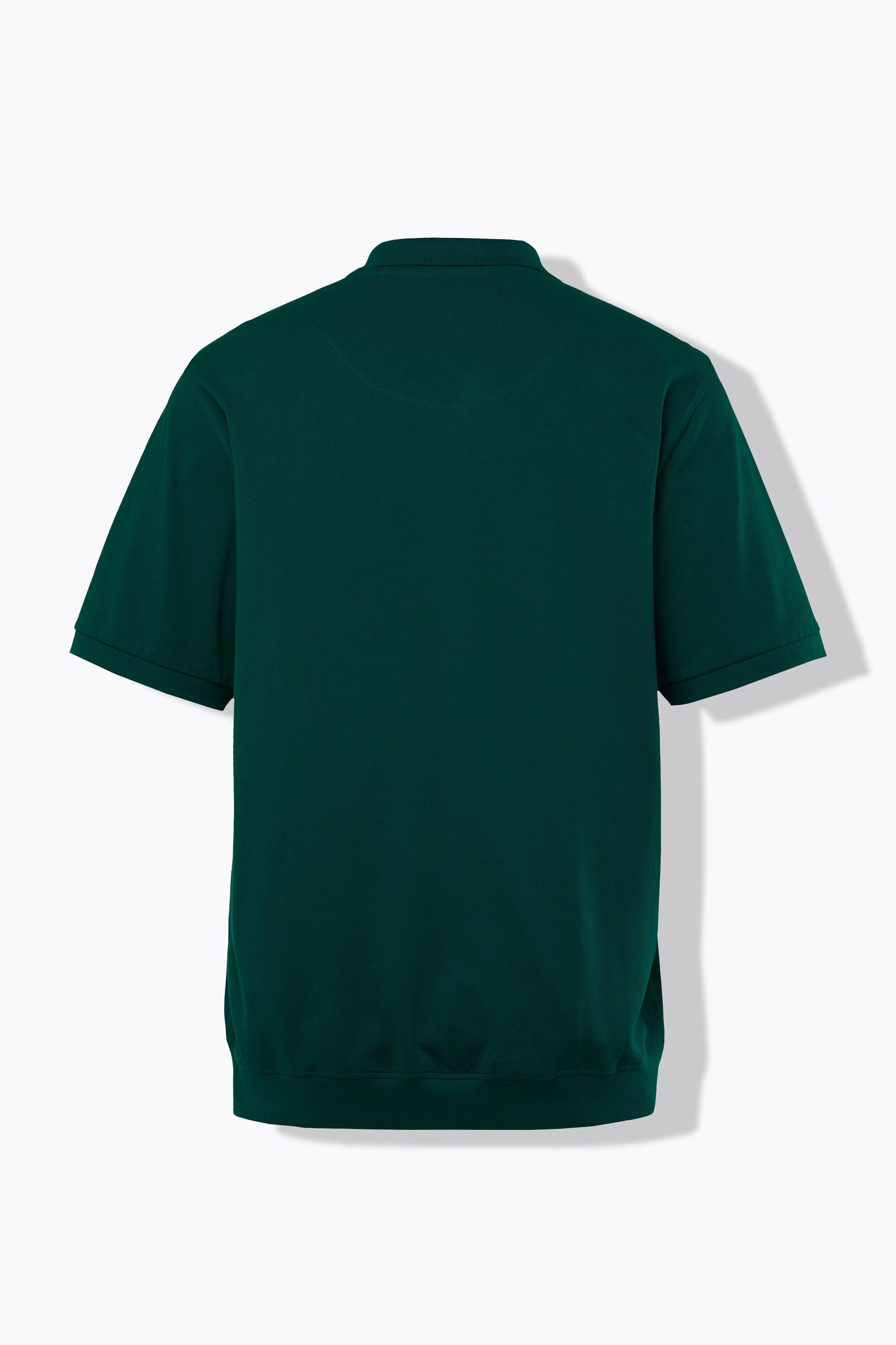 JP1880  Maglia polo basic in piqué con taglio speciale per l'addome, taglie disponibili dalla XXL alla 10XL 