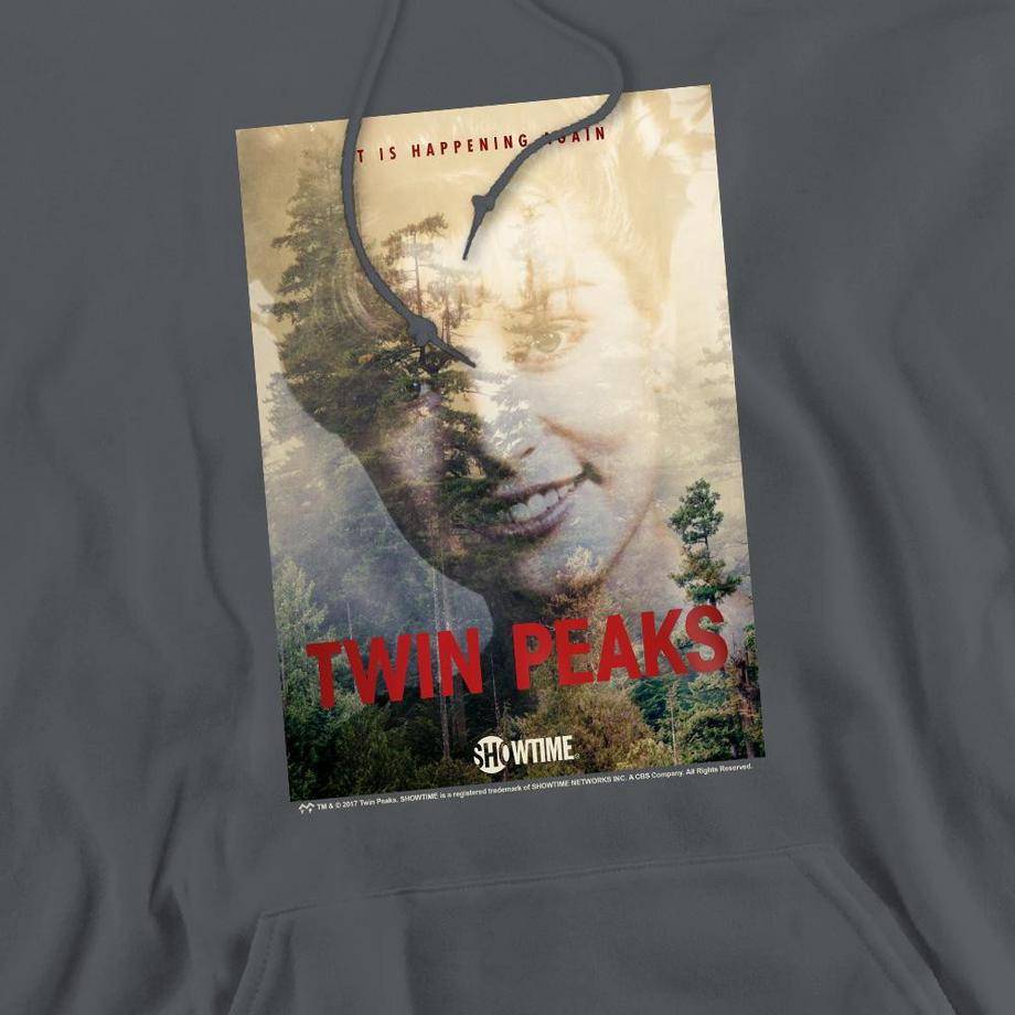 Twin Peaks  Sweat à capuche 
