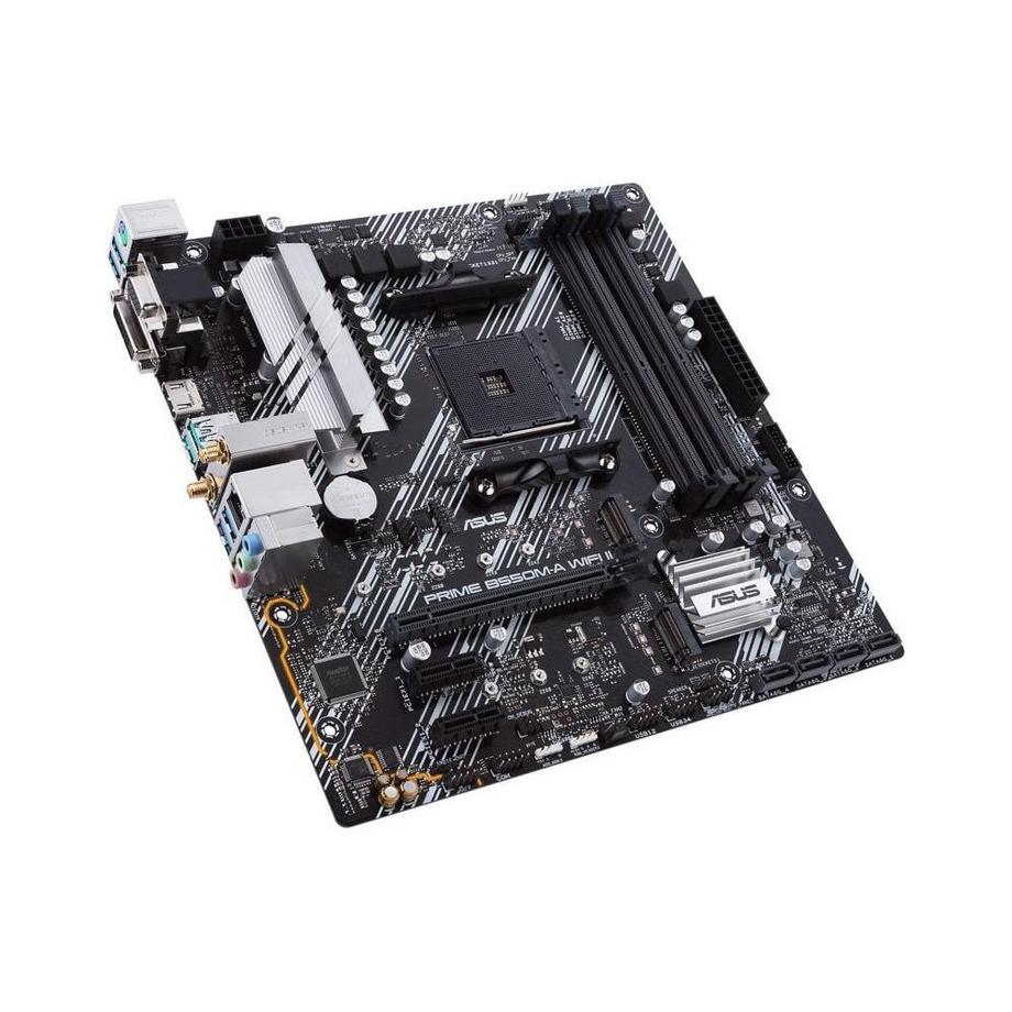 ASUS  ASUS PRIME B550M-A WIFI II Motherboard – Optimiert für Leistung und drahtlose Konnektivität 