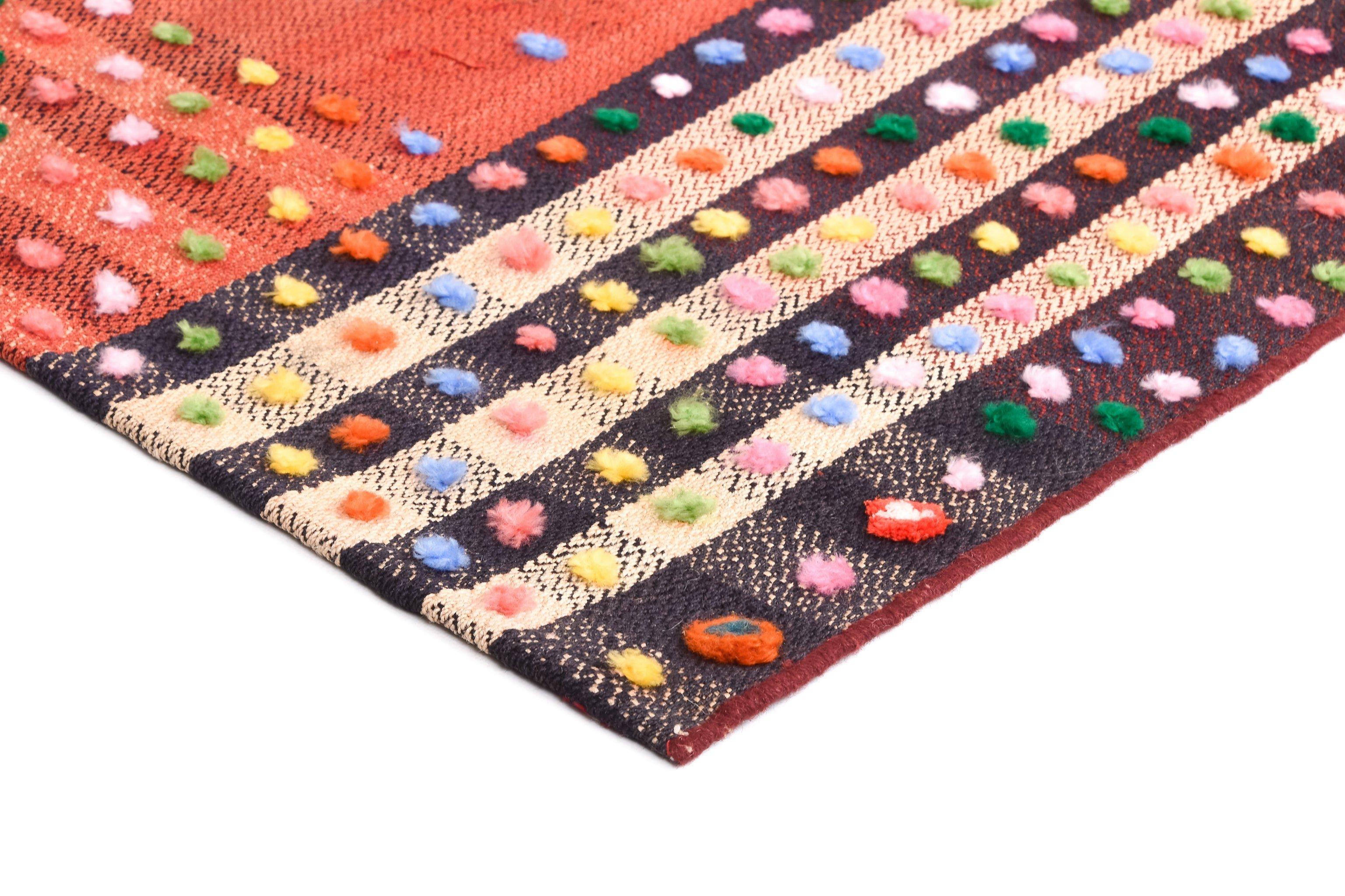 VIDAL Tapis fait à la main Jajim old  