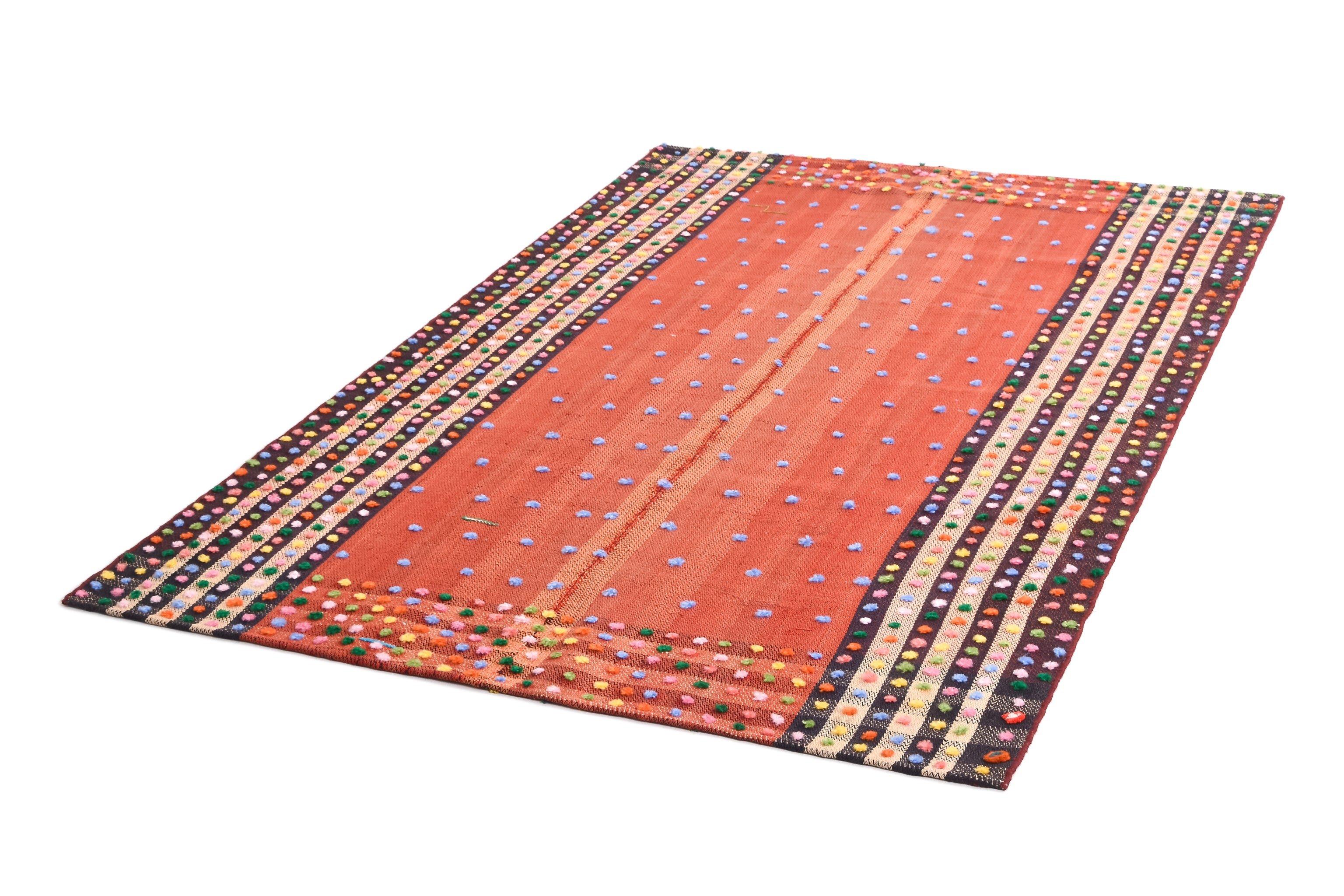 VIDAL Tapis fait à la main Jajim old  