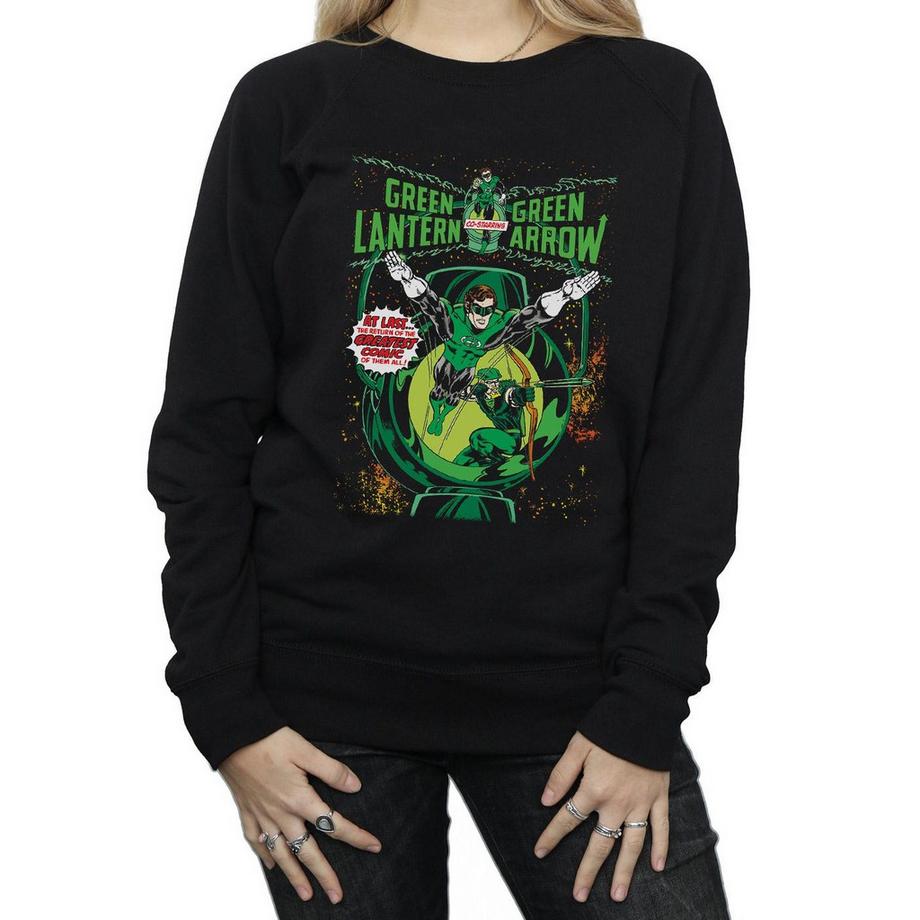 DC COMICS Green Lantern Green Arrow Slim Fit Sweatshirt  