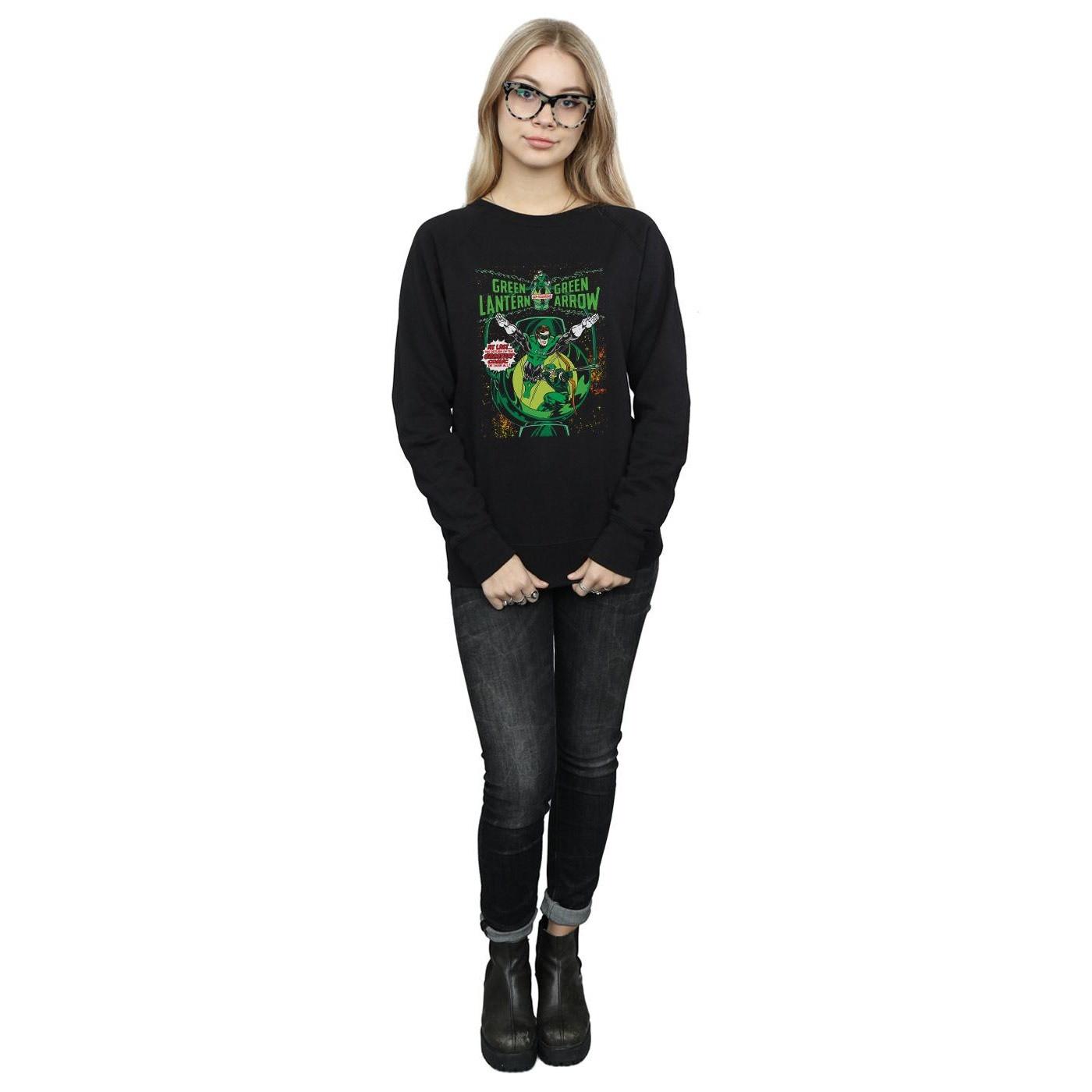 DC COMICS  Green Lantern Arrow Cover Sweatshirt 