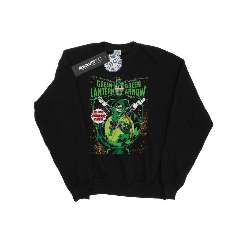 DC COMICS Green Lantern Green Arrow Slim Fit Sweatshirt  