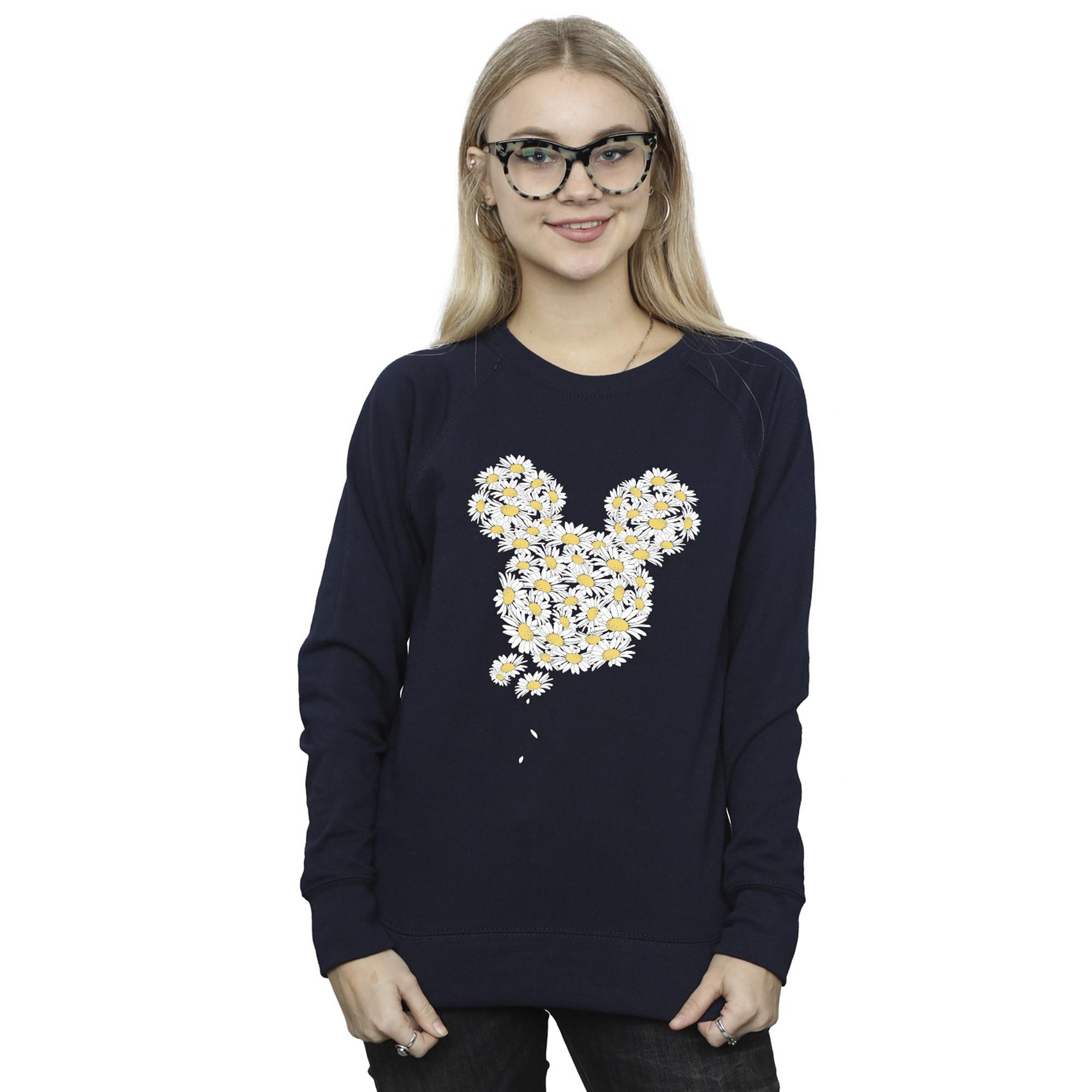 MICKEY MOUSE Daisy Kopf Print Sweatshirt  
