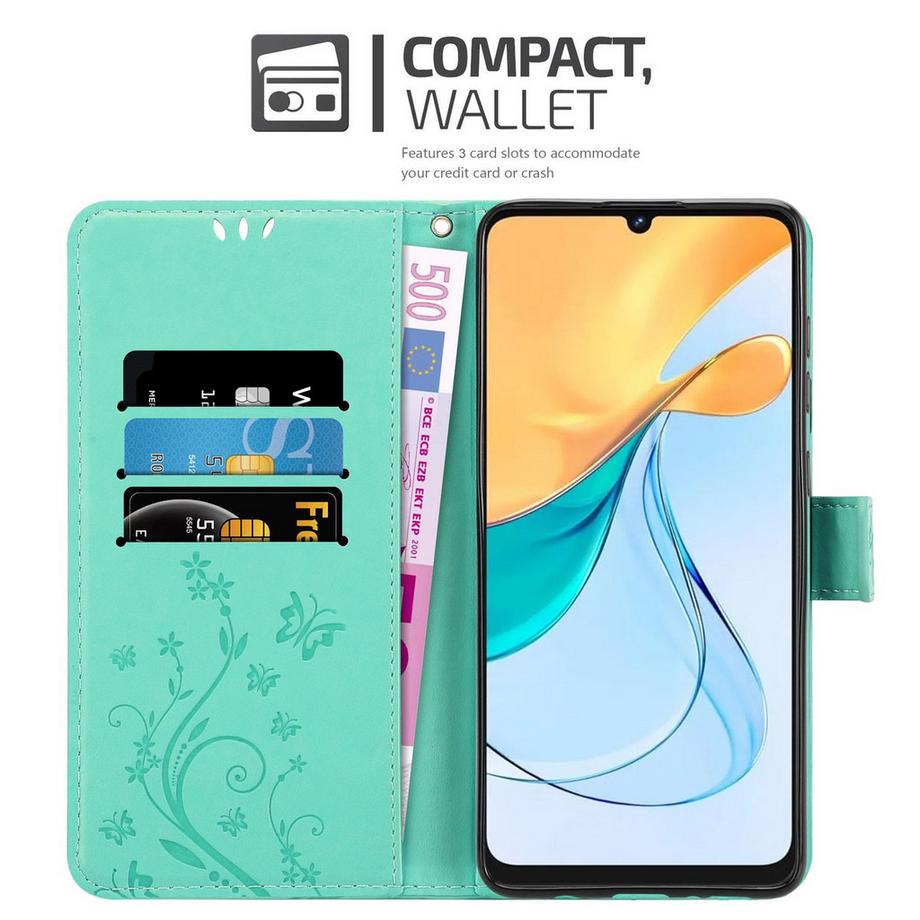 Cadorabo  ZTE Blade V50 Vita Hülle mit Blumen Muster 